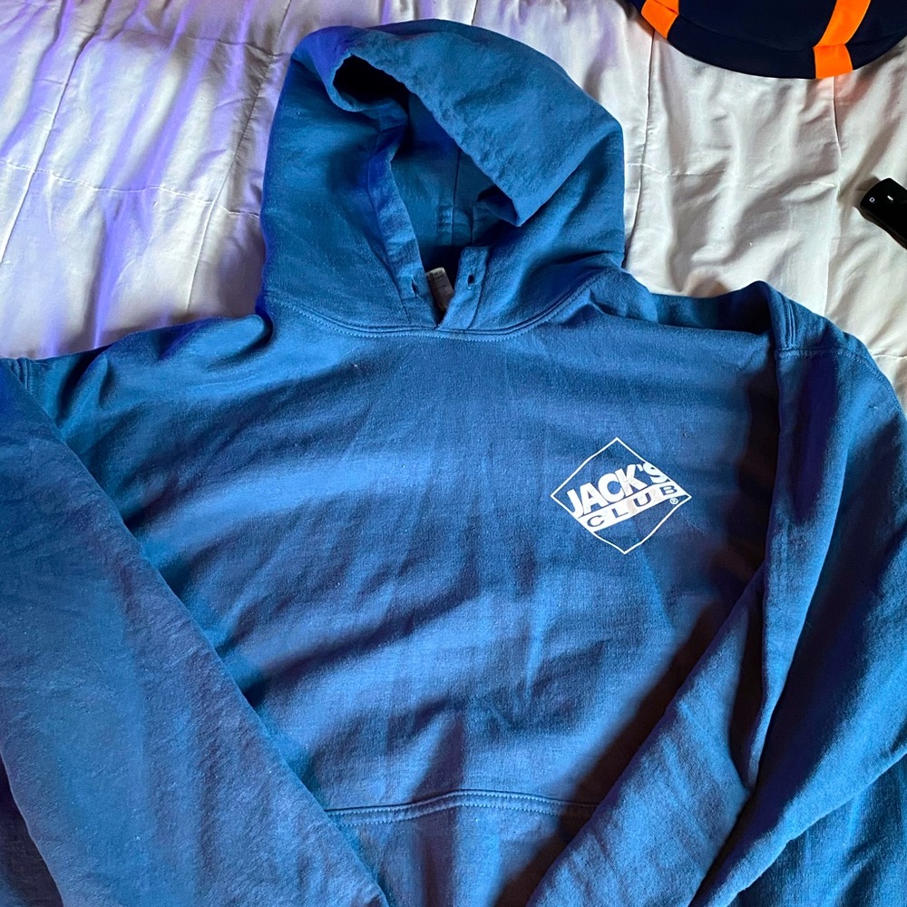 JACK HARLOW Oversized Concert Tour Merch Hoodie “Club Jack” Size XL